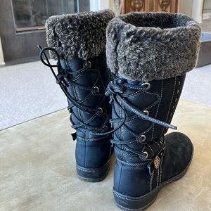 Blondo waterproof suede snow boots